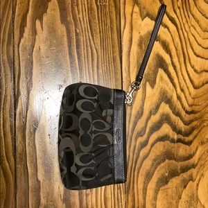 Good condition black COACH wallet.